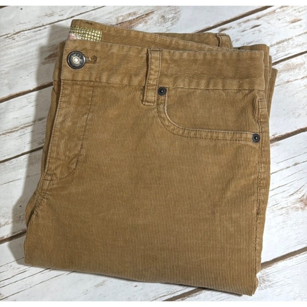 J.Crew Camel Tan Corduroy Bootcut Pants Size 26 Classic Low Rise 2010 17396